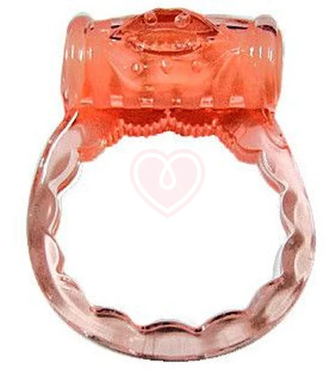 Комплект презерватив и виброкольцо Luxe Vibro Поцелуй стриптизёрши 1 шт фото 2