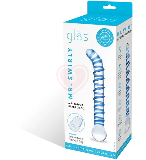 Стеклянный G-стимулятор Glas Mr. Swirly фото 7