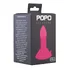 Прямая анальная пробка Popo Pleasure малая розовая фото 2