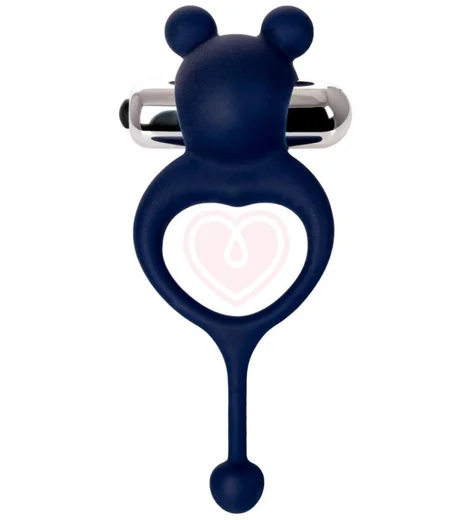 Виброкольцо с хвостиком JOS Mickey синее фото 4