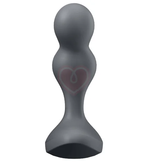 Анальный вибростимулятор Satisfyer Deep Diver с приложением тёмно-серый фото 4