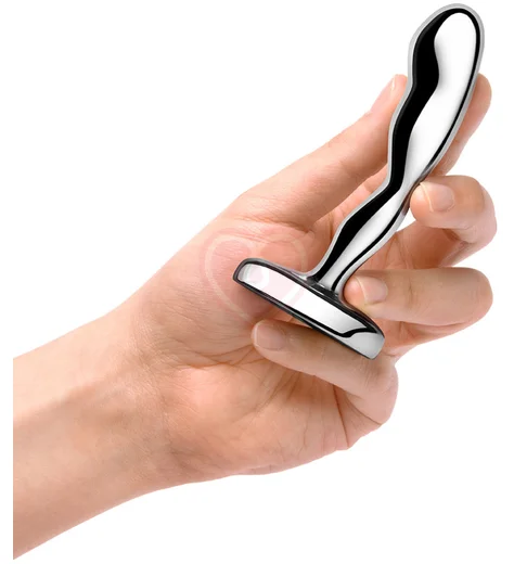 Металлический стимулятор простаты b-Vibe Stainless Steel Prostate Plug фото 6