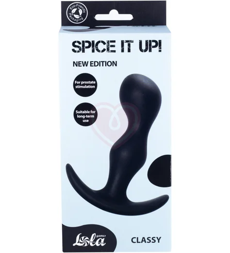 Анальная пробка Spice It Up Classy чёрная фото 2