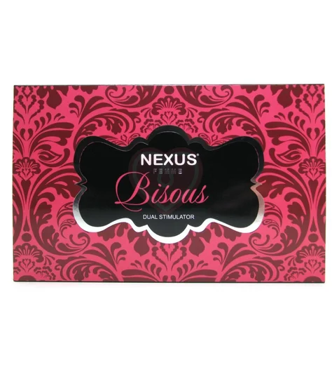 Вибратор Nexus Bisous с ротацией розовый фото 3