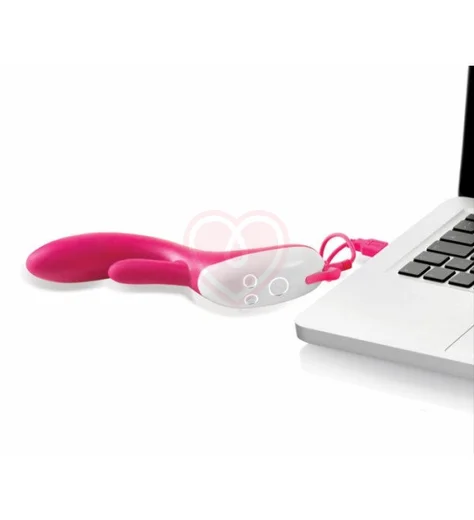 Вибратор Nexus Bisous с ротацией розовый фото 6