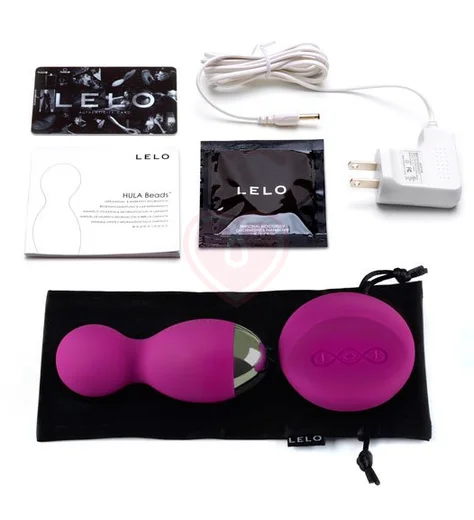 Вагинальные шарики LELO Hula SenseMotion лиловые фото 3