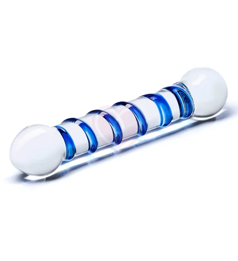 Стеклянный фаллоимитатор Glas Spiral Dildo фото 2
