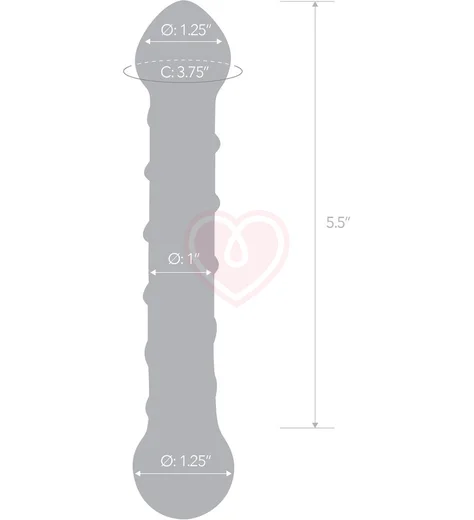 Стеклянный фаллоимитатор Glas Spiral Dildo фото 5