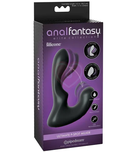 Вибратор для простаты Ultimate P-Spot Milker черный фото 3