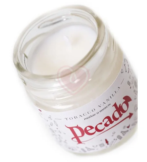 Массажная свеча Pecado BDSM Tobacco Vanilla Табак и Ваниль 35 мл фото 3