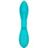 Вибратор со стимуляцией точки G и клитора Santa Monica Starlet голубой фото 3