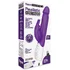 Вибратор с клиторальной стимуляцией и пульсацией Realistic Rabbit фиолетовый фото 2