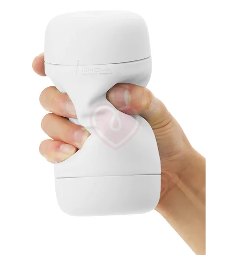 Мягкий мастурбатор Tenga Puffy Sugar White фото 5