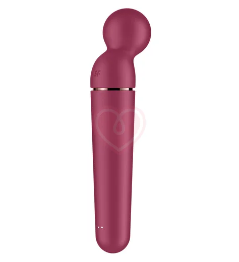 Вибромассажёр Satisfyer Planet Wand-er бордовый фото 3