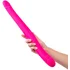 Двусторонний гибкий вибратор с фрикциями Duo Together розовый фото 4