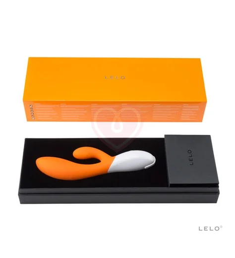 Вибратор со стимулятором клитора и точки G LELO Ina 2 оранжевый фото 3