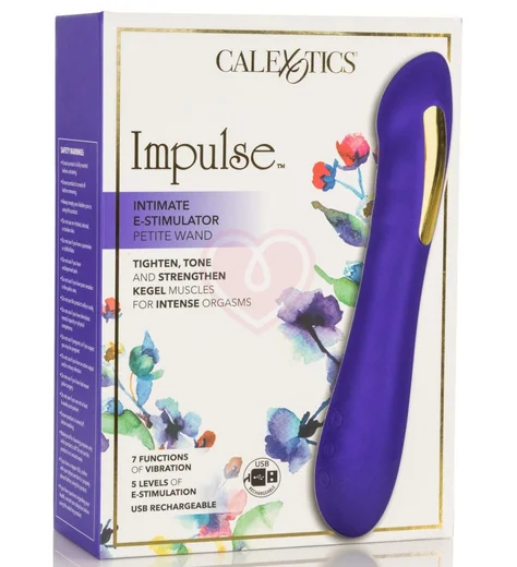Вибратор с электростимуляцией Intimate E-Stimulator Petite Wand фото 4