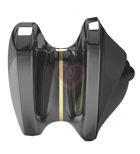 Мини-вибратор с электростимуляцией Mystim Heart's Desire Black Edition чёрный фото 6