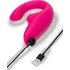 Вибратор для зоны G c бесконтактной стимуляцией клитора Womanizer Blend малиновый фото 7
