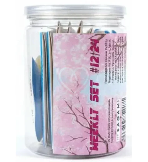 Набор презервативов Sagami Weekly Set 12 шт фото 2