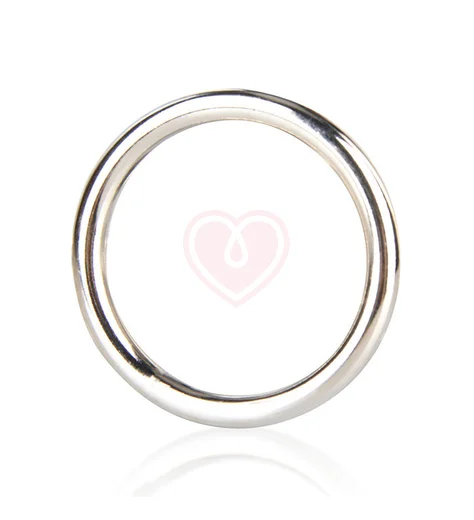 Стальное эрекционное кольцо Stell Cock Ring диаметр 3,3 см фото 2