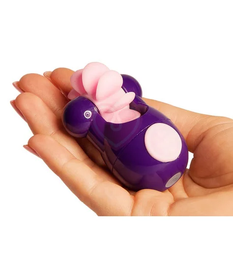 Клиторальный вибростимулятор Sqweel Go Purple фиолетовый фото 3