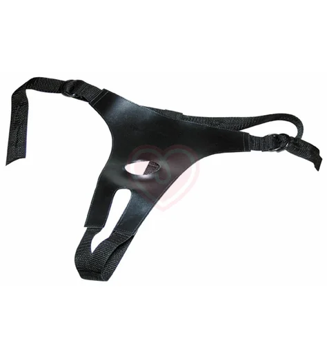 Страпон с 3 реалистичными сменными насадками Strap on! телесный фото 3