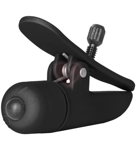 Зажимы на соски с вибрацией Nipple Play Nipplettes чёрные фото 5