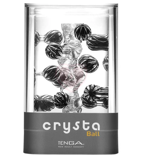 Мягкий мастурбатор с шариками Tenga Crysta Ball прозрачный фото 2