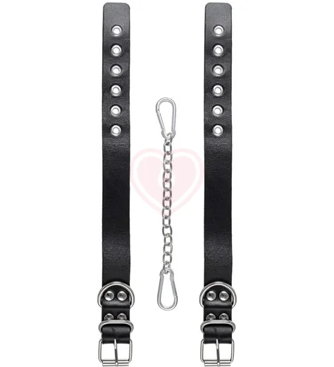 Оковы с люверсами Pecado BDSM черные фото 4
