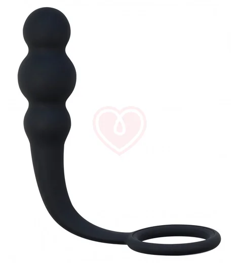 Анальный стимулятор с эрекционными кольцом Spice It Up Legend черный фото 2