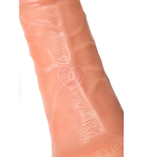 Реалистичный фаллоимитатор на присоске RealStick Caliber 20-6 телесный фото 3