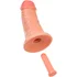 Реалистичный фаллоимитатор на присоске RealStick Caliber 20-6 телесный фото 8
