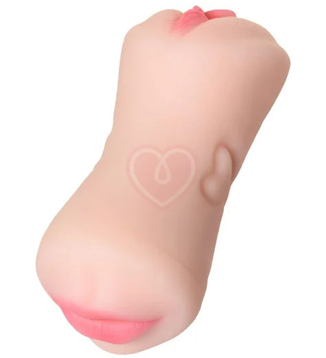 Мастурбатор-ротик с зубами язычком и вагиной Juicy Pussy by Toyfa Pretty Mouth фото 3