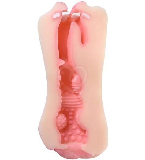 Мастурбатор-ротик с зубами язычком и вагиной Juicy Pussy by Toyfa Pretty Mouth фото 8