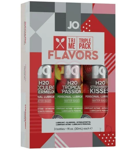 Набор съедобных лубрикантов System JO Tri Me Triple Pack Flavors фото 2