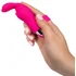Вибронасадка на палец Finger Bunny розовая фото 3