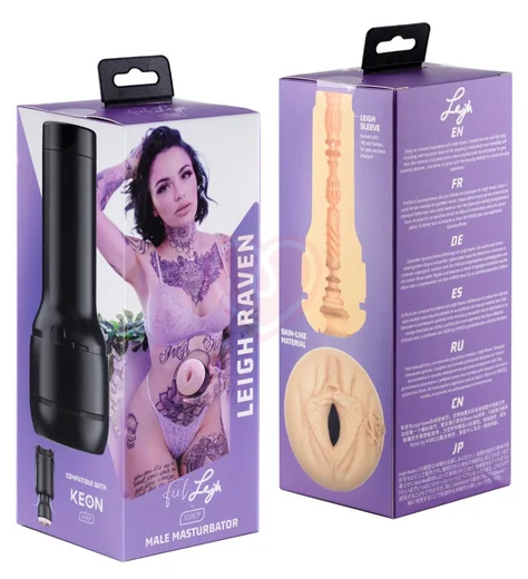 Мастурбатор Kiiroo Feel Leigh Raven копия вагины фото 6