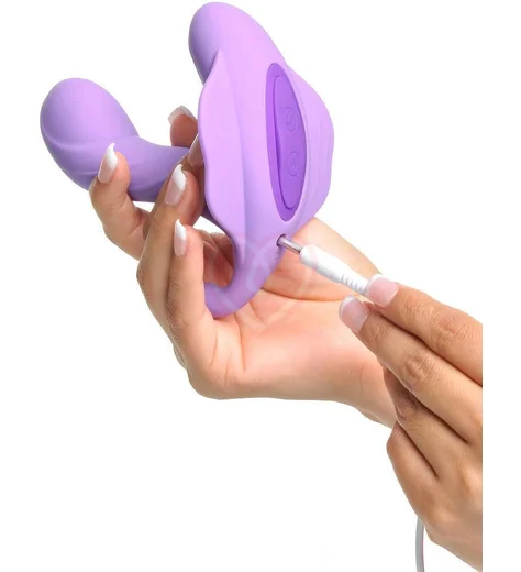 Вибратор для зоны G пультом ДУ и эффектом нагрева G-Spot Stimulate-Her сиреневый фото 4