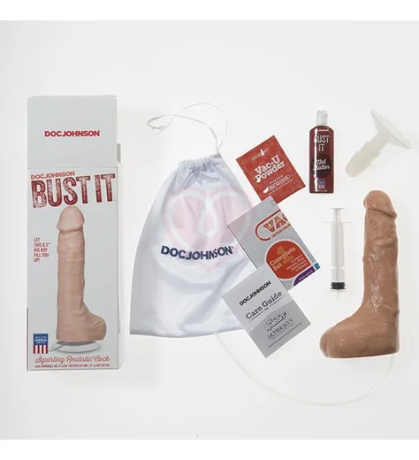 Фаллоимитатор с семяизвержением Bust It телесный фото 3