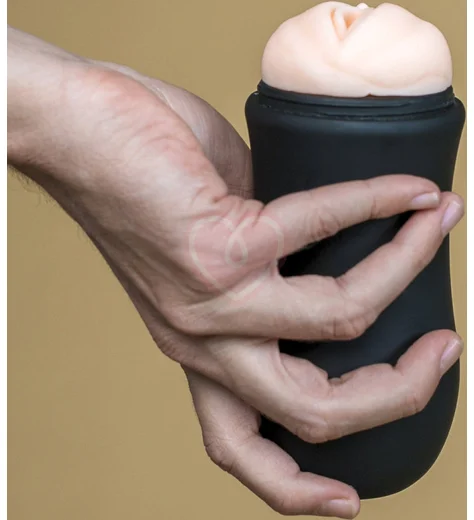 Мастурбатор вагина Girl Solar Men чёрный фото 6