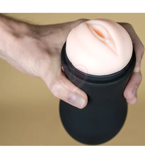 Мастурбатор вагина Girl Solar Men чёрный фото 7