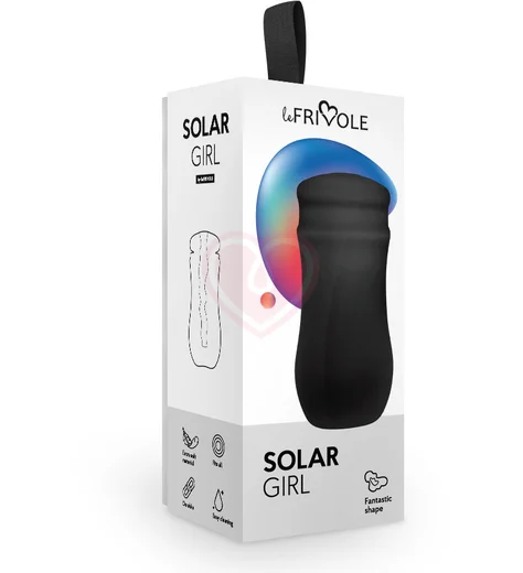 Мастурбатор вагина Girl Solar Men чёрный фото 9