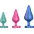 Набор анальных пробок Romp Luster с основанием сердечком фото 11