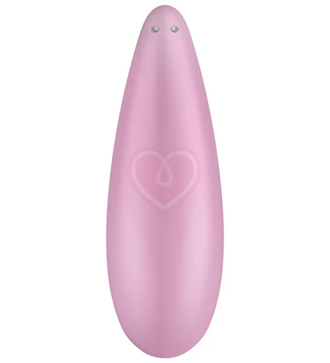 Вакуумный стимулятор с управлением от приложения Satisfyer Curvy 3+ розовый фото 5