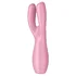 Вибростимулятор Satisfyer Threesome 3 с тремя кончиками розовый фото 4