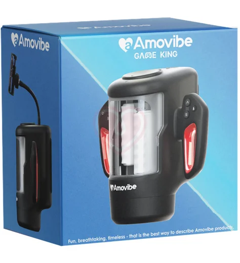 Робот-мастурбатор с нагревом Amovibe Game King фото 3