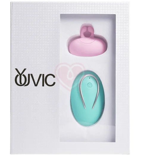 Клиторальный вибратор с пультом Youvic розовый фото 4