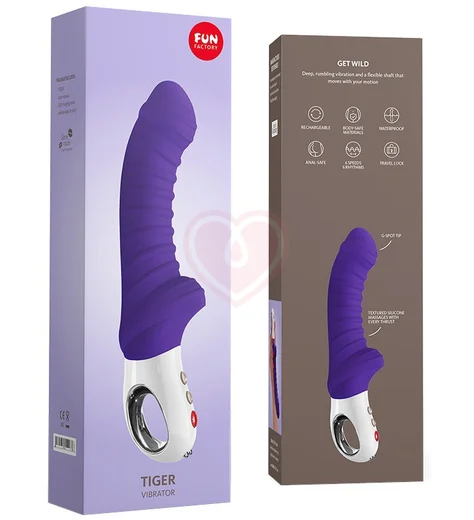 Вибратор Fun Factory Tiger G5 фиолетовый фото 4