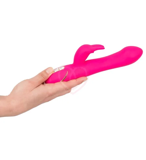 Вибратор с вращающейся головкой Rabbit Esquire розовый фото 5